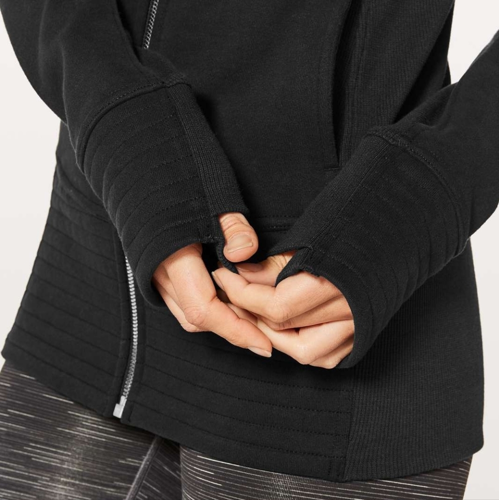 Lululemon Jacket, Size 10, Like New Condition, Black Color - Picture 3 of 10